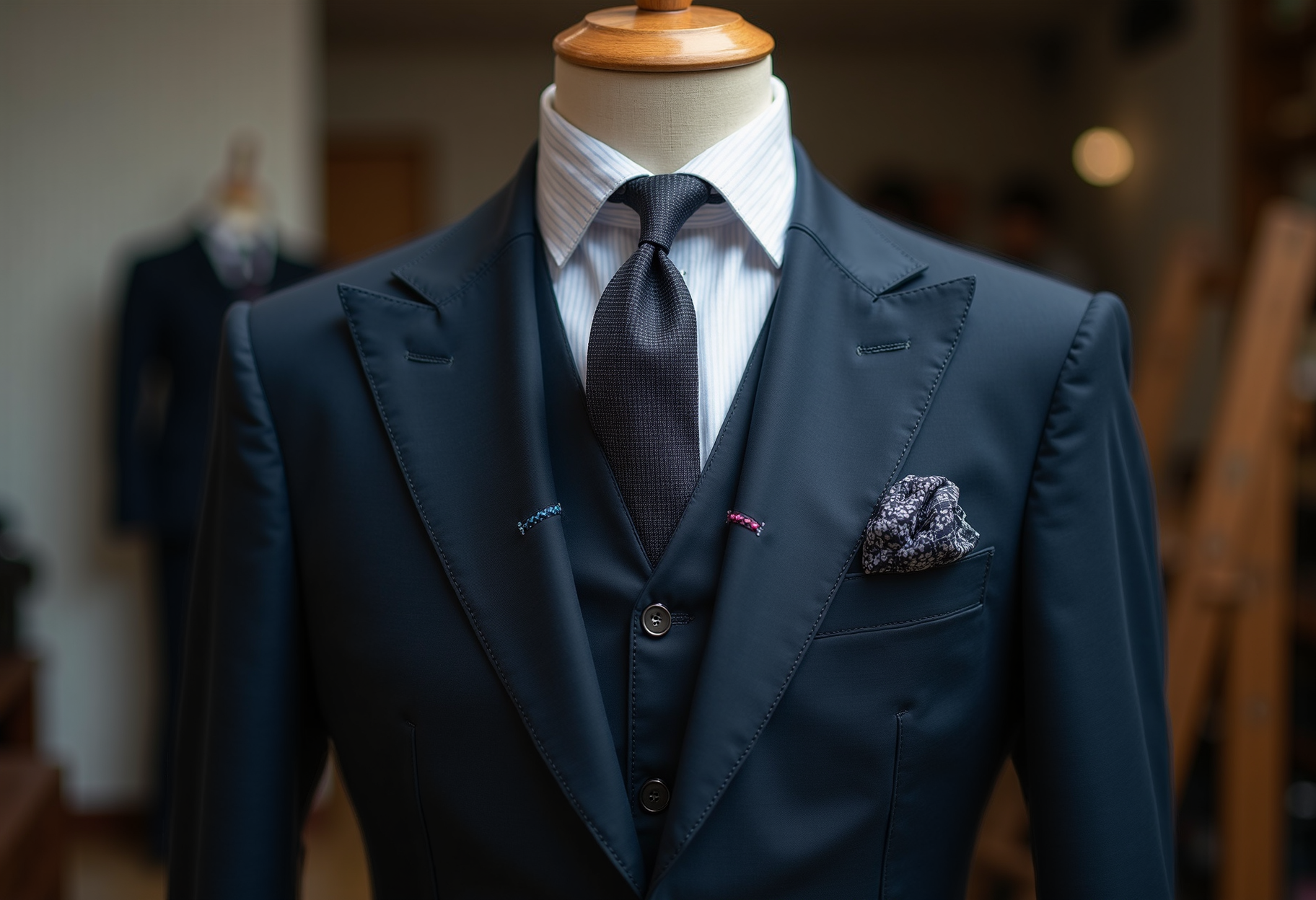 Tailored suit fitting