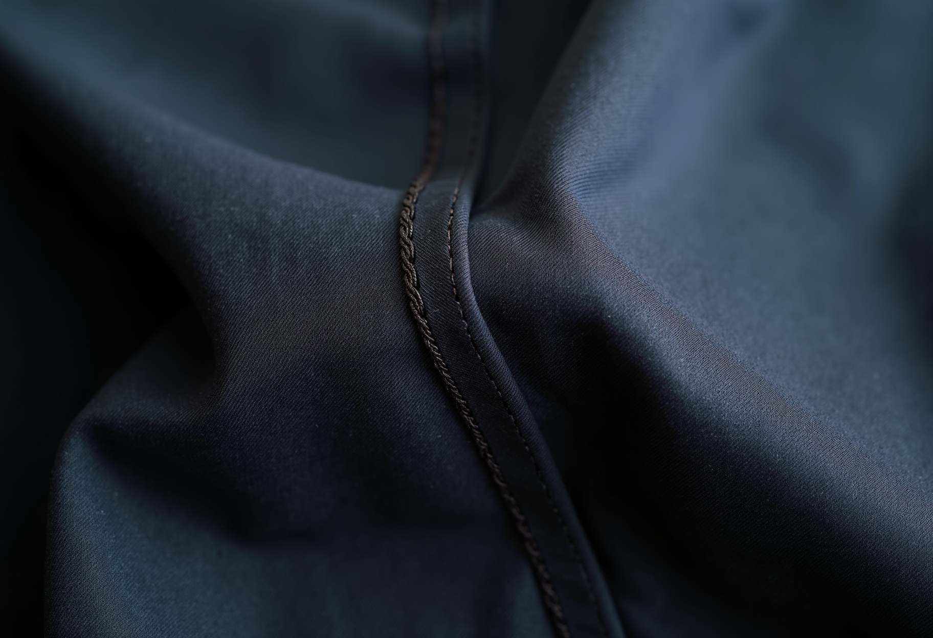 Hand-finished hem