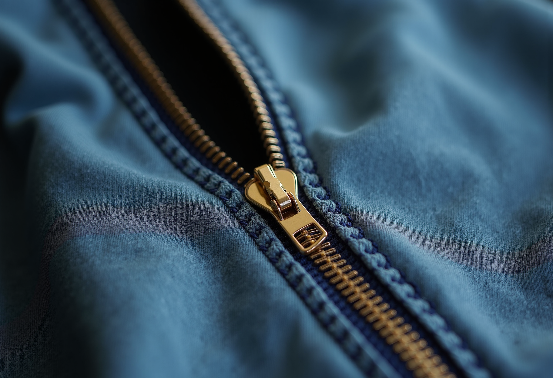Replaced zipper